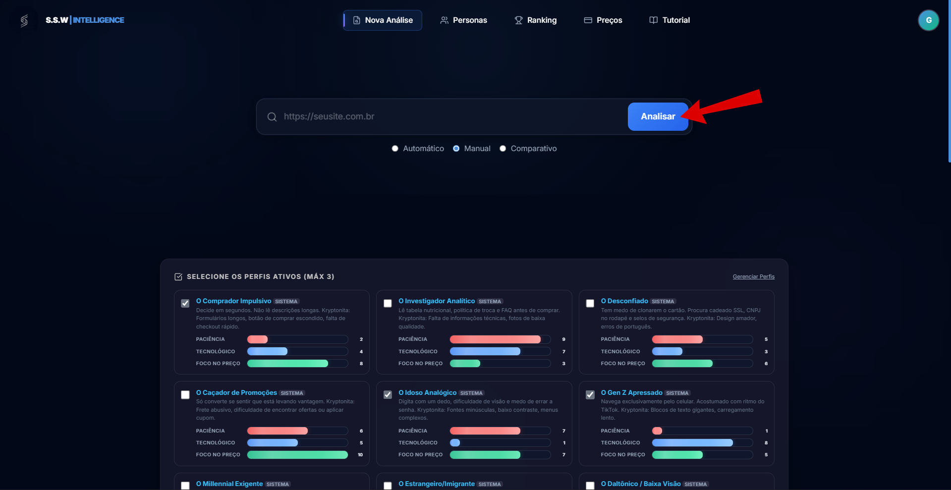 Executando Análise Completa